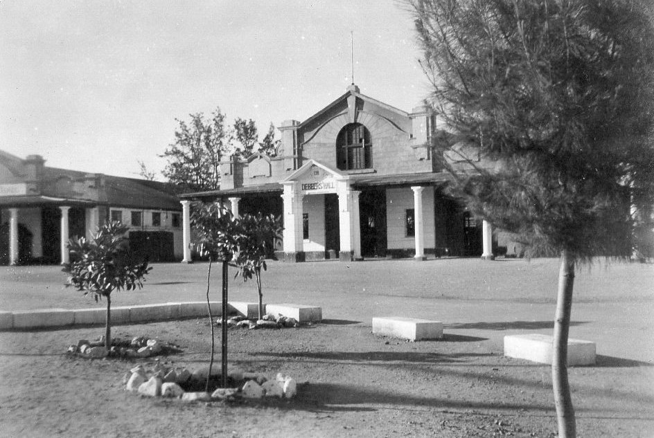 at_air_itw_hillside_1940s_camp_gymnasium_debeers_hall