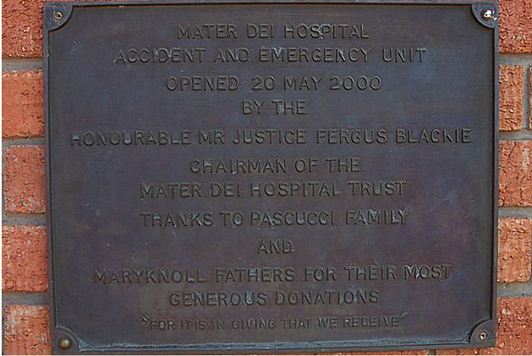 at_hosp_materdei_plaque