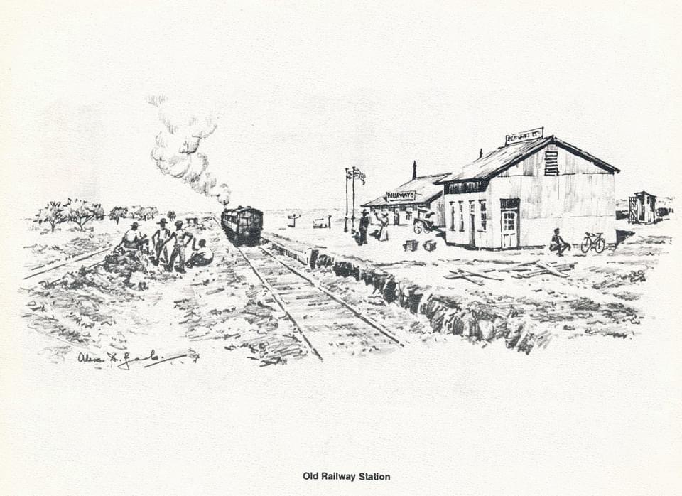 art_calendar_centenary_100_old_station